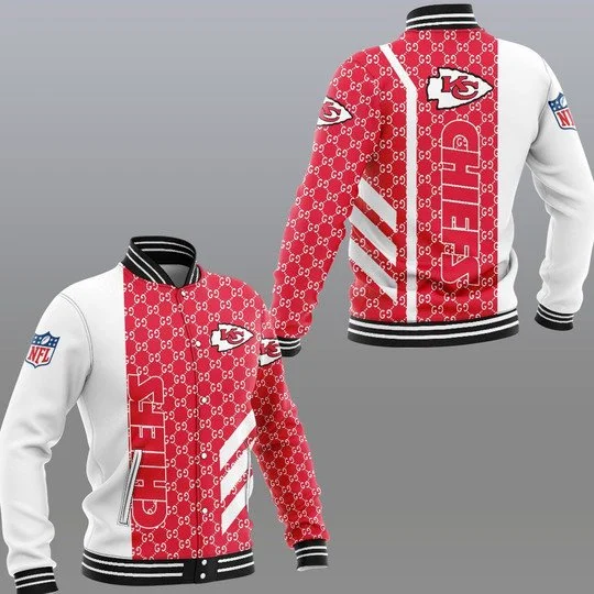 Kansas City Chiefs Baseball Jacket KB74