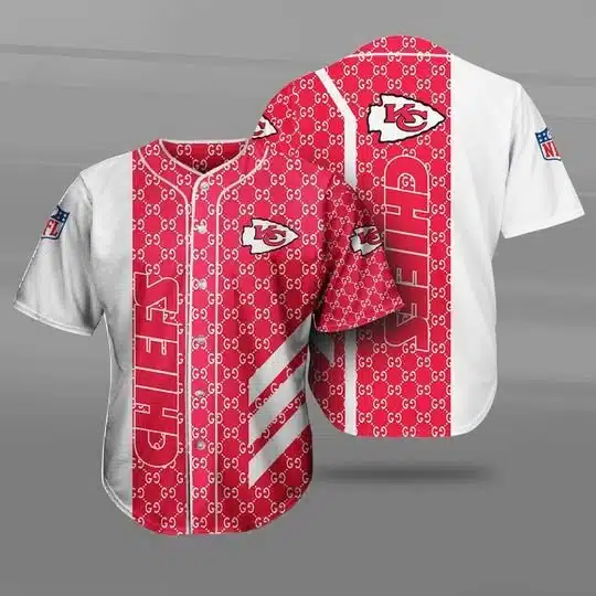 Kansas City Chiefs Baseball Jersey TS49