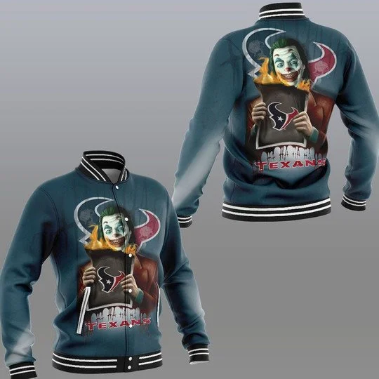Houston Texans Baseball Jacket ZD37