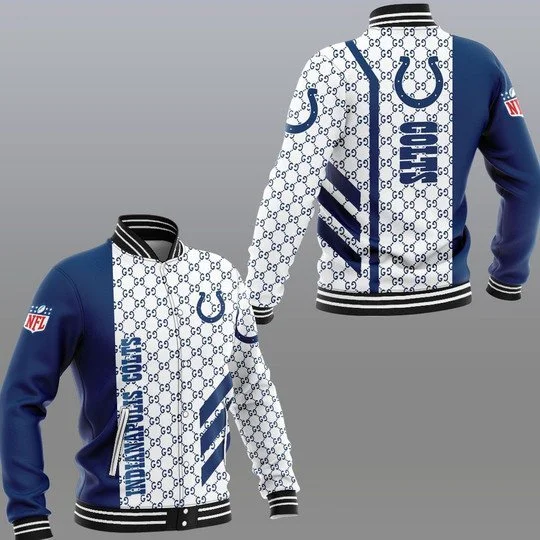 Indianapolis Colts Baseball Jacket HU27