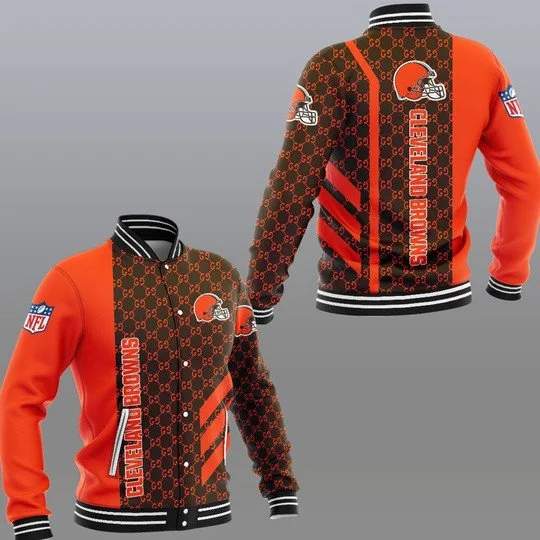 Cleveland Browns Baseball Jacket UK95