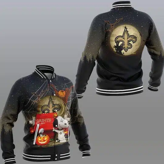 New Orleans Saints Baseball Jacket HC78