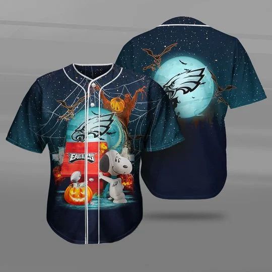 Philadelphia Eagles Baseball Jersey YI19