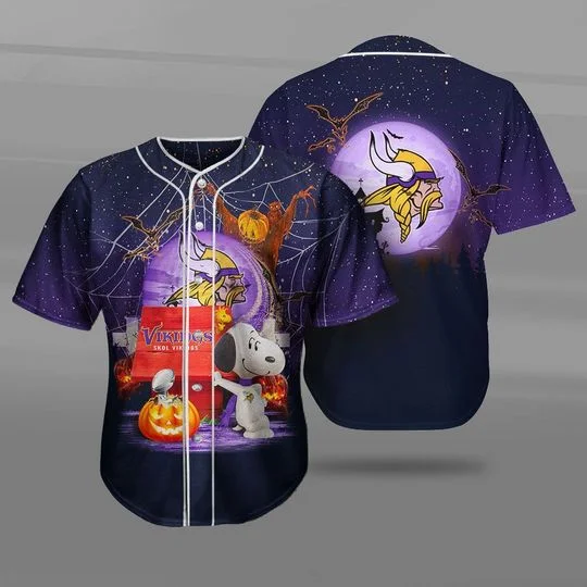 Minnesota Vikings Baseball Jersey PS66