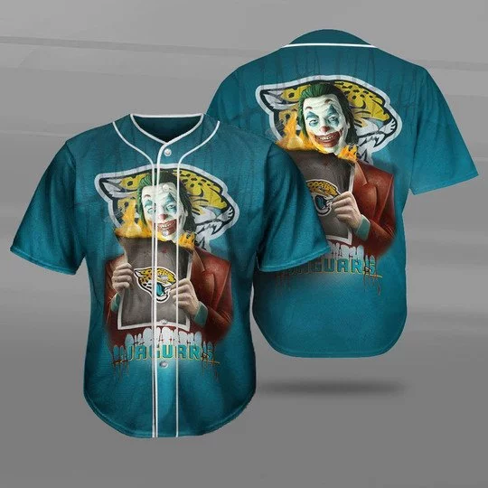 Jacksonville Jaguars Baseball Jersey KD32