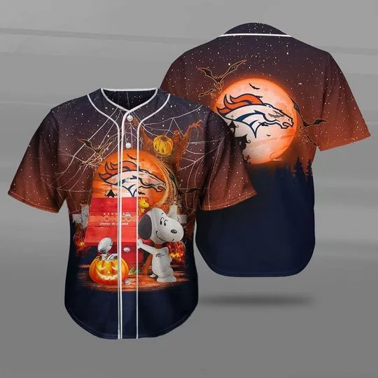 Denver Broncos Baseball Jersey ZP93