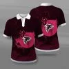 Atlanta Falcons Polo T-Shirt Full Size VV57