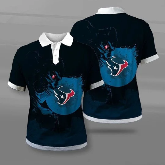 Houston Texans Polo T-Shirt Full Size TS83