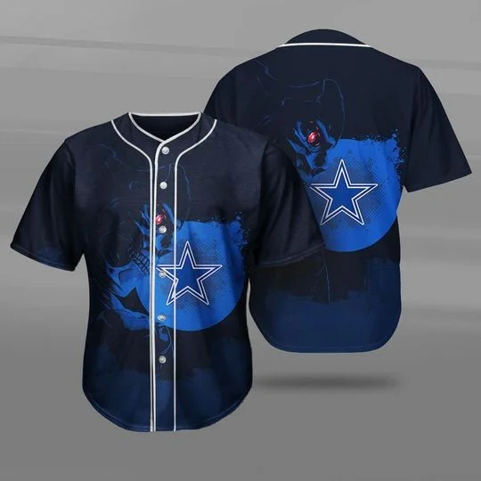Dallas Cowboys Baseball Jersey JE19