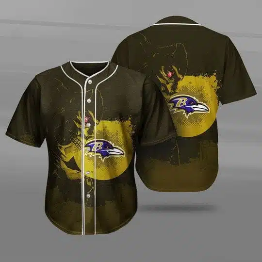 Baltimore Ravens Baseball Jersey YB89