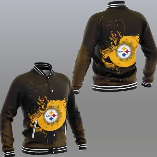 Pittsburgh Steelers Baseball Jacket ZW83