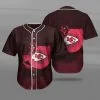Kansas City Chiefs Baseball Jersey KB37