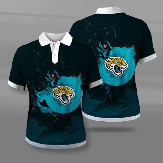 Jacksonville Jaguars Polo T-Shirt Full SizeE UC49