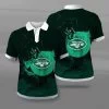 New York Jets Polo T-Shirt Full Size YZ44
