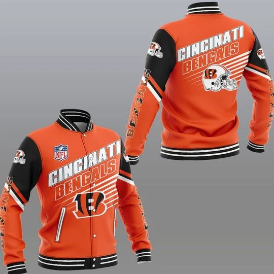 Cincinnati Bengals Baseball Jacket IJ88