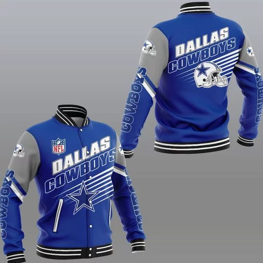 Dallas Cowboys Baseball Jacket CU17