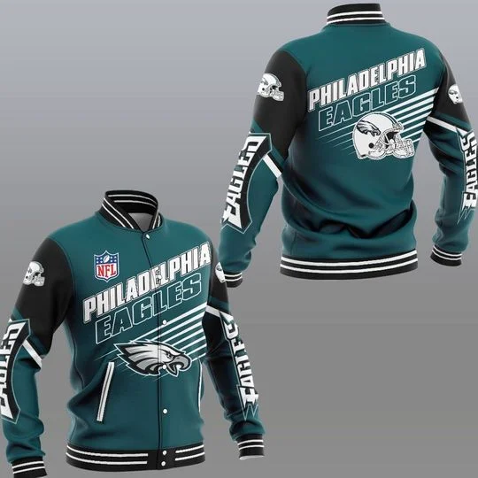 Philadelphia Eagles Baseball Jacket HM19
