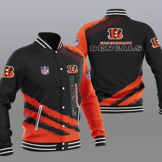 Cincinnati Bengals Baseball Jacket FJ92