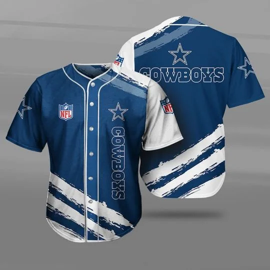 Dallas Cowboys Baseball Jersey VD32