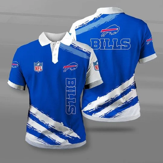 Buffalo Bills Polo T-Shirt Full Size YV40