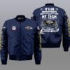 Baltimore Ravens Bomber Jacket Full Size UD83