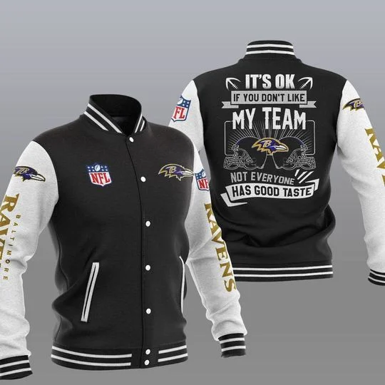 Baltimore Ravens Baseball Jacket YV83