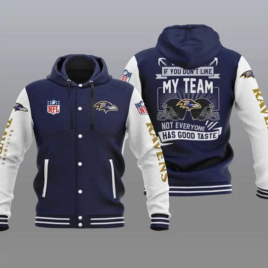 Baltimore Ravens Baseball Jacket YV63 - Image 2
