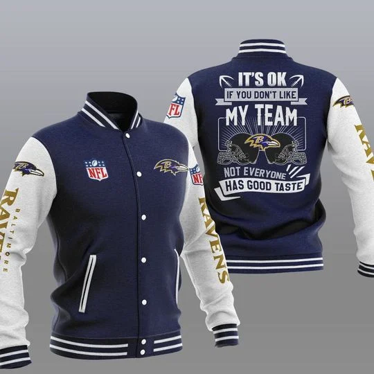 Baltimore Ravens Baseball Jacket YV63