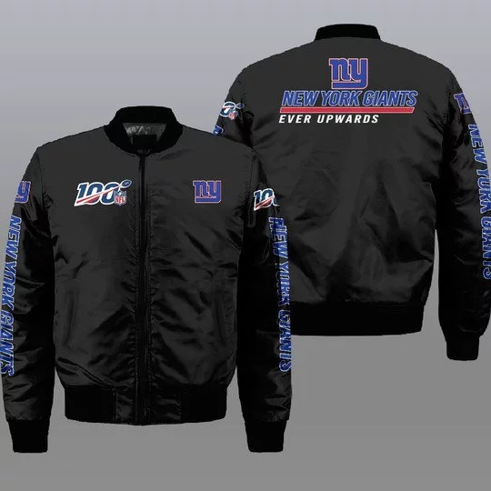 New York Giants Bomber Jacket Full Size XU05