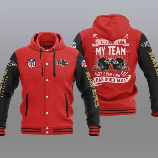 Baltimore Ravens Baseball Jacket YC39 - Image 2