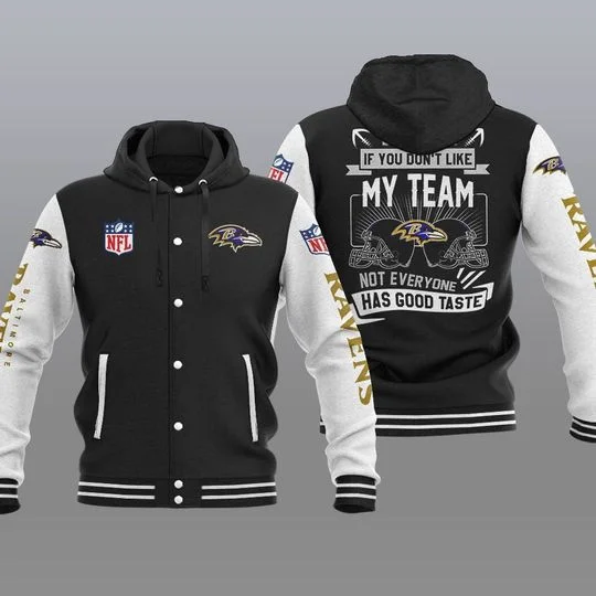 Baltimore Ravens Baseball Jacket YV83 - Image 2