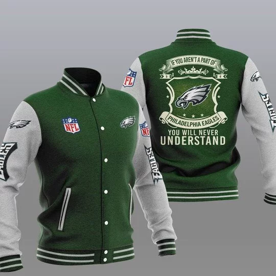 Philadelphia Eagles Baseball Jacket JP21