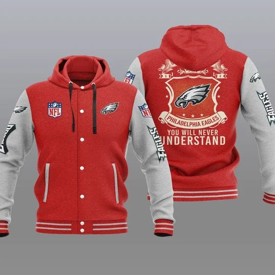 Philadelphia Eagles Baseball Jacket CO19 - Image 2