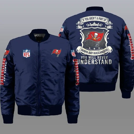 Tampa Bay Buccaneers Bomber Jacket Full Size OK19