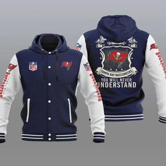 Tampa Bay Buccaneers Baseball Jacket JQ21 - Image 2