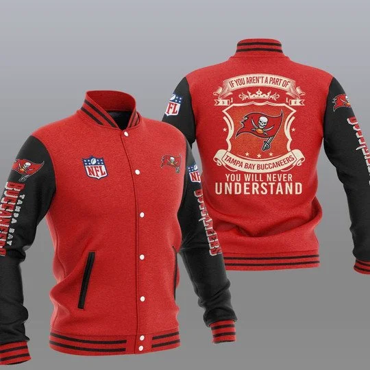 Tampa Bay Buccaneers Baseball Jacket RU31