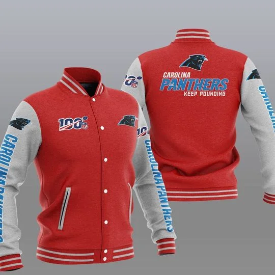 Carolina Panthers Baseball Jacket TJ73