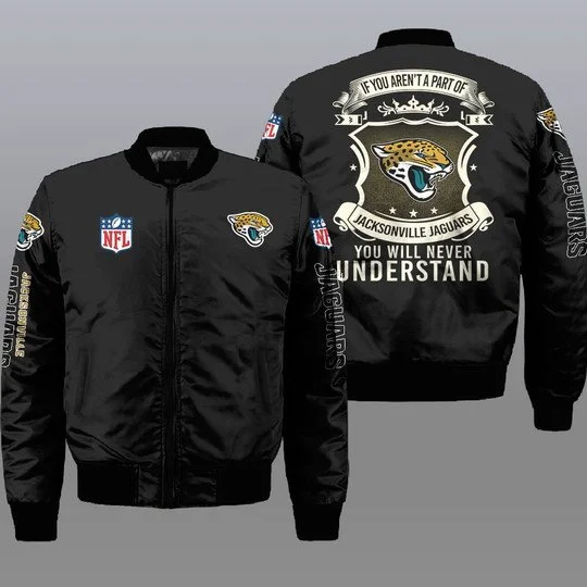 Jacksonville Jaguars Bomber Jacket Full MU24