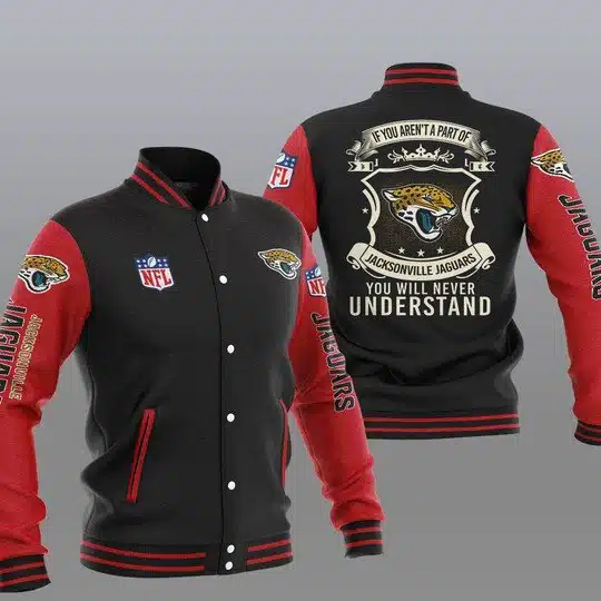 Jacksonville Jaguars Baseball Jacket ZL39