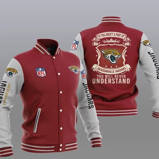 Jacksonville Jaguars Baseball Jacket KR32
