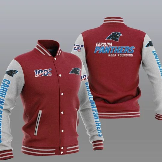 Carolina Panthers Baseball Jacket TC44