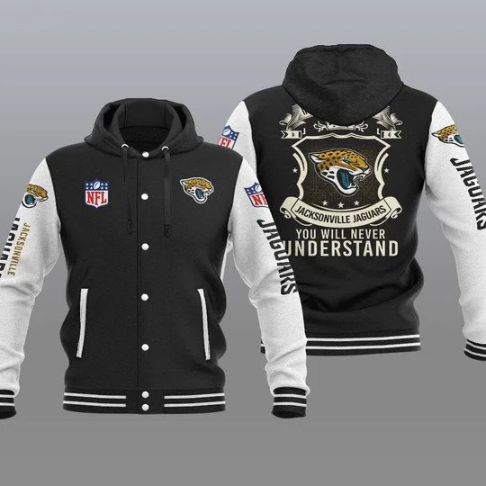 Jacksonville Jaguars Baseball Jacket LI27 - Image 2