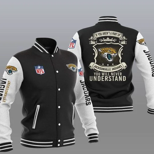 Jacksonville Jaguars Baseball Jacket LI27