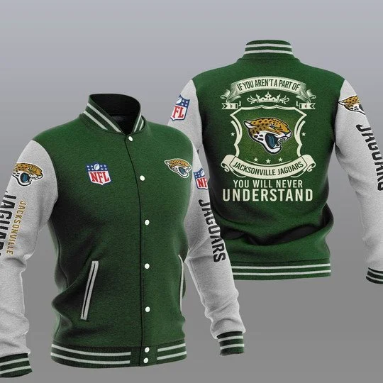 Jacksonville Jaguars Baseball Jacket ZI93