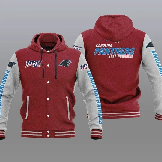 Carolina Panthers Baseball Jacket TC44 - Image 2