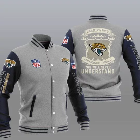 Jacksonville Jaguars Baseball Jacket JR21