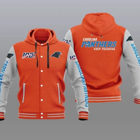 Carolina Panthers Baseball Jacket XB64 - Image 2