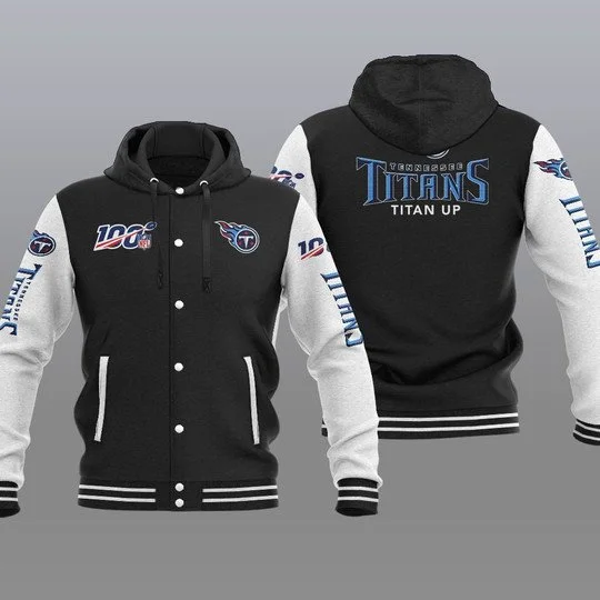 Tennessee Titans Baseball Jacket HW62 - Image 2