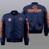Chicago Bears Bomber Jacket Full Size IH55