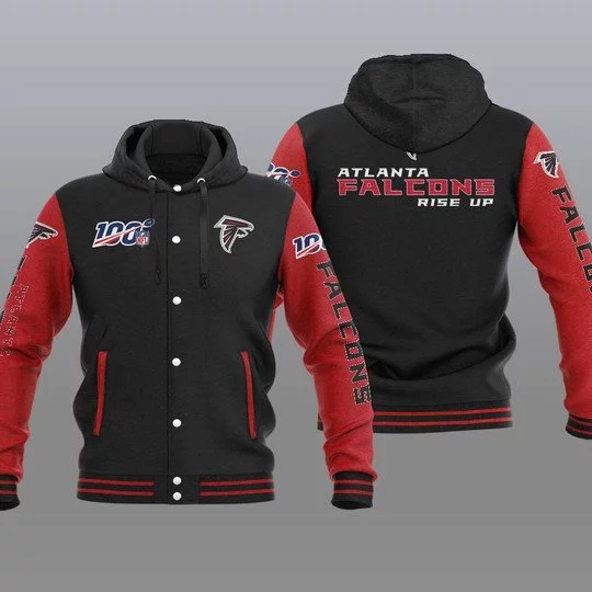 Atlanta Falcons Baseball Jacket IE62 - Image 2